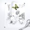 Butterflies Butterfly Sketch Black And White Botanical Custom Pre-pasted Wallpaper by Spoonflower Pre-Pasted Wallpaper 2FT Wide